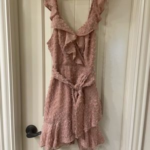 Saints + Secrets blush mini dress. Brand new!